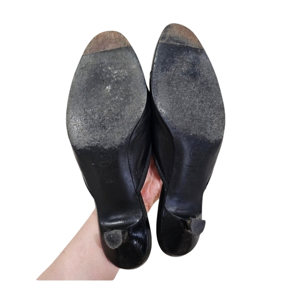 CHANEL Black kitten heels - Picture 5 of 5